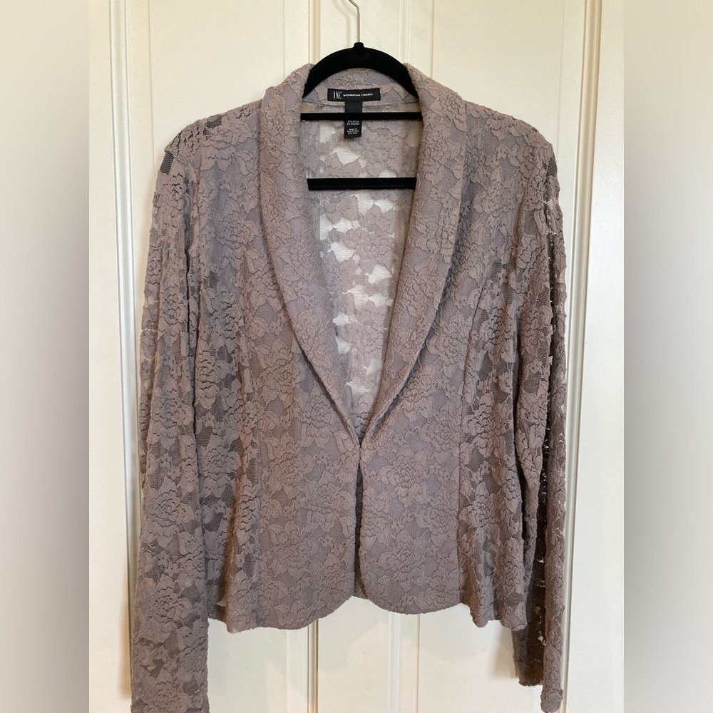 Inc. Lace Jacket